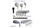 AGXGOLF Mens Left or Right XS-OS1 Complete Golf Set Graphite Woods with SAME LENGTH Steel Irons + Putter ALL SIZES; USA BILT